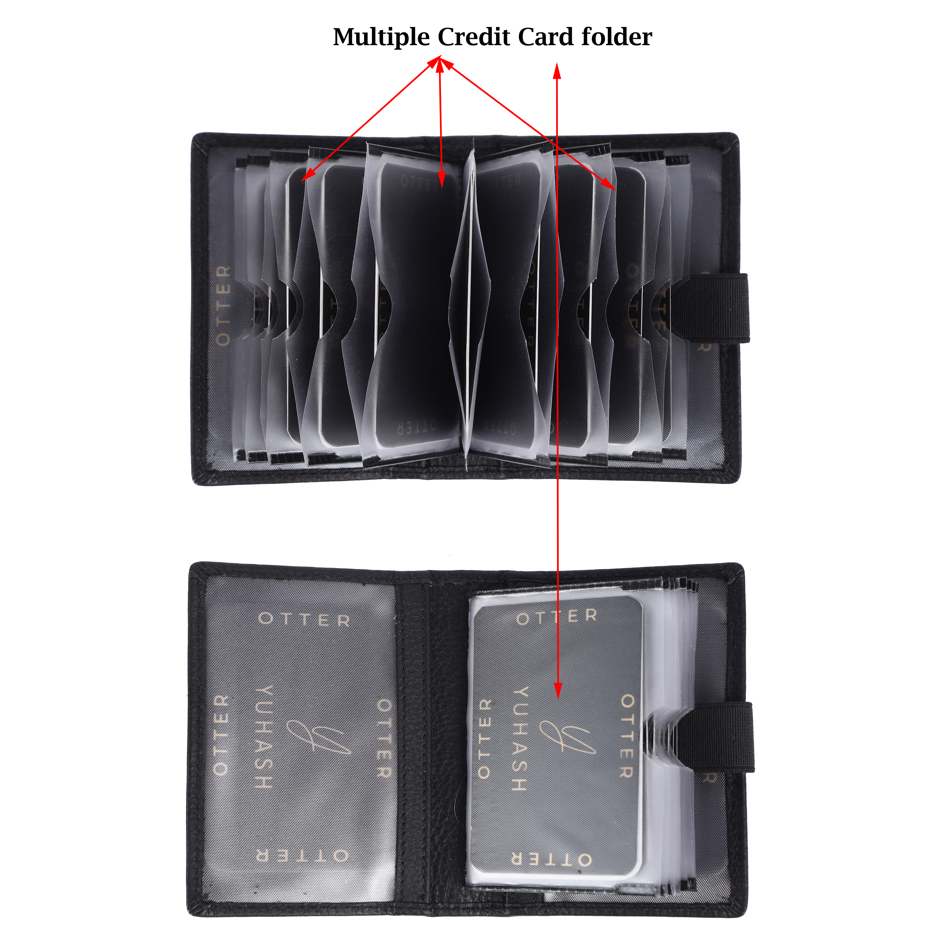 Genuine Leather Wallet in Black